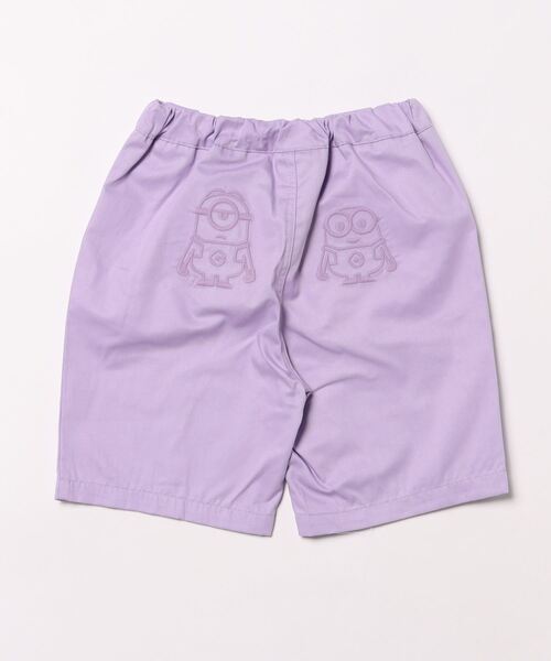 petit main（プティマイン）の「【ミニオン】アソートハーフパンツ（チノパンツ・キッズ・サックスブルー/グレー/ラベンダー/ライトベージュ・80ｃｍ/90cm/100cm/120cm/130cm/110cm）」の18枚目の写真