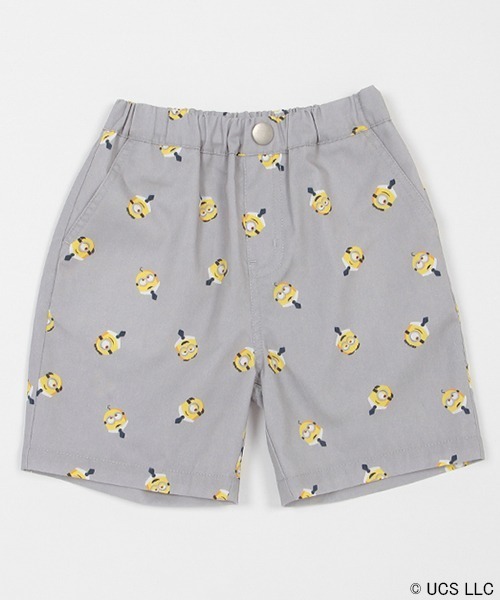 petit main（プティマイン）の「【ミニオン】アソートハーフパンツ（チノパンツ・キッズ・サックスブルー/グレー/ラベンダー/ライトベージュ・80ｃｍ/90cm/100cm/120cm/130cm/110cm）」の15枚目の写真