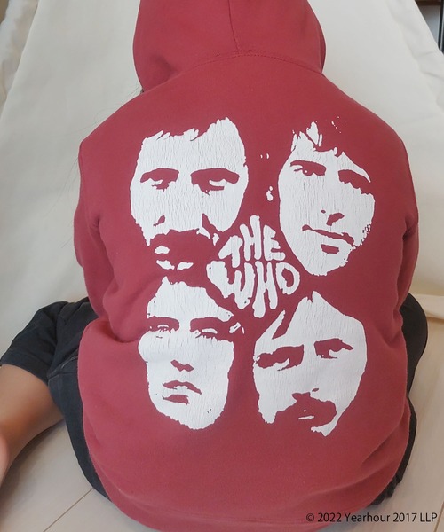 ROOPTOKYO別注:THE WHO Washed Hoodie フーディー パーカー キッズ（T  