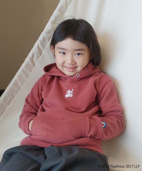 ROOPTOKYO別注:THE WHO Washed Hoodie フーディー パーカー キッズ（T  