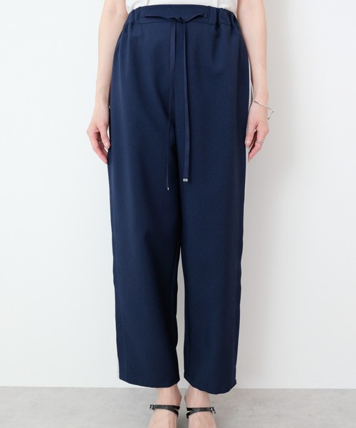 【セール】サイドタック配色テーパードパンツ（スラックス）｜TEVALT（ヴァレット）