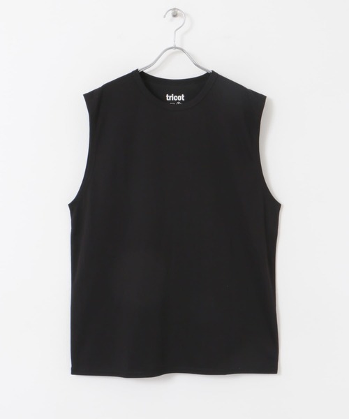 URBAN RESEARCH DOORS(アーバンリサーチドアーズ)の「トリコットノースリーブ(Tシャツ/カットソー・メンズ・ブラック/ホワイト/グレー・MEDIUM/LARGE)」の5枚目の写真