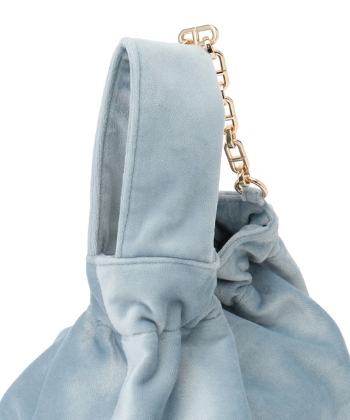 VIS（ビス）の「チェーン付きワンハンドルバッグ（ハンドバッグ・レディース・ブラック/サックスブルー/キナリ・FREE）」の13枚目の写真