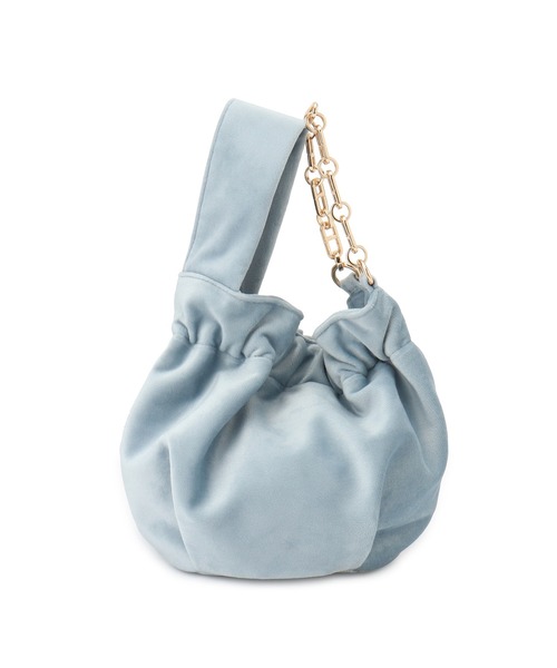 VIS（ビス）の「チェーン付きワンハンドルバッグ（ハンドバッグ・レディース・ブラック/サックスブルー/キナリ・FREE）」の16枚目の写真