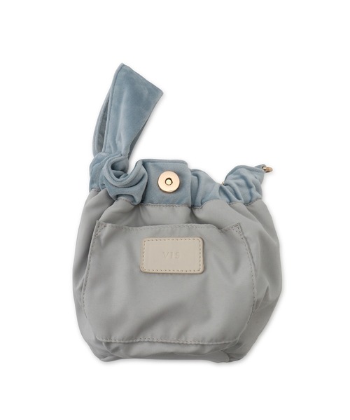 VIS（ビス）の「チェーン付きワンハンドルバッグ（ハンドバッグ・レディース・ブラック/サックスブルー/キナリ・FREE）」の19枚目の写真