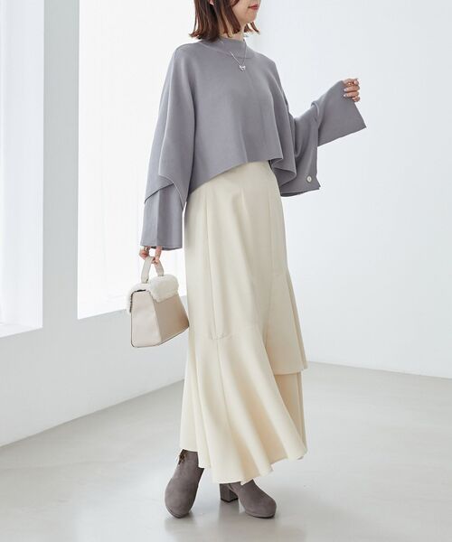 MAJESTIC LEGON（マジェスティックレゴン）の「サイドレースアップブーツ（ブーツ・レディース・ブラック/グレイッシュベージュ/チャコールグレー・LARGE/MEDIUM/SMALL/X-LARGE）」の21枚目の写真