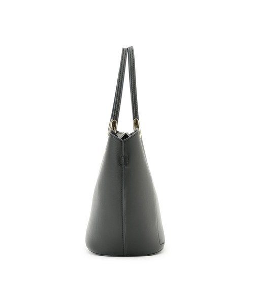 ROPE' PICNIC（ロペピクニック）の「軽量レクタンスカラップミドルトート＆ショルダーバッグ（トートバッグ・レディース・ブラック/キナリ・FREE）」の6枚目の写真