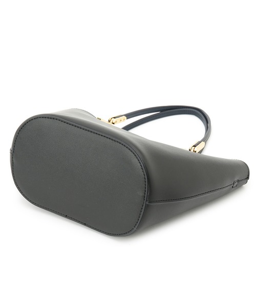 ROPE' PICNIC（ロペピクニック）の「軽量レクタンスカラップミドルトート＆ショルダーバッグ（トートバッグ・レディース・ブラック/キナリ・FREE）」の12枚目の写真