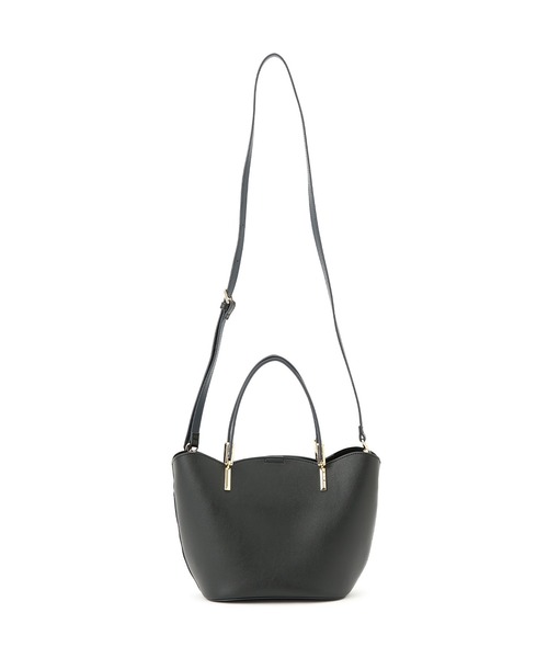 ROPE' PICNIC（ロペピクニック）の「軽量レクタンスカラップミドルトート＆ショルダーバッグ（トートバッグ・レディース・ブラック/キナリ・FREE）」の13枚目の写真