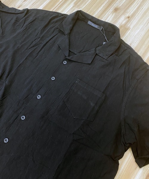 TopIsm（トップイズム）の「コットン無地　半袖オープンシャツとショーツのセットアップ（シャツ/ブラウス・メンズ・ベージュ/ホワイト/グレー/カーキ/ブラック・M/L）」の18枚目の写真