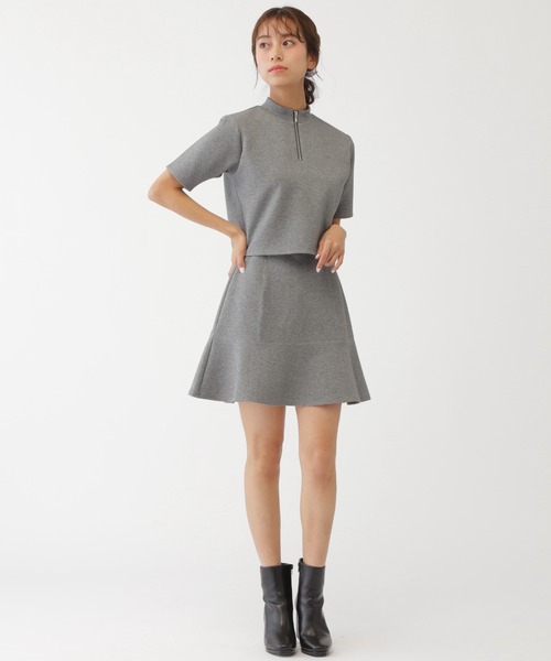 【セール】◇ショート丈ダイバーセットアップ（ワンピース）｜JILL by JILL STUART（ジルバイジルスチュアート）