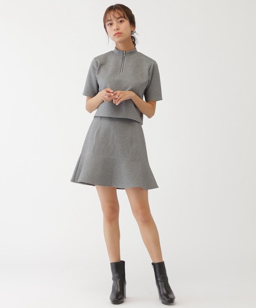 【セール】◇ショート丈ダイバーセットアップ（ワンピース）｜JILL by JILL STUART（ジルバイジルスチュアート）