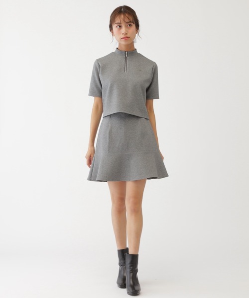 【セール】◇ショート丈ダイバーセットアップ（ワンピース）｜JILL by JILL STUART（ジルバイジルスチュアート）