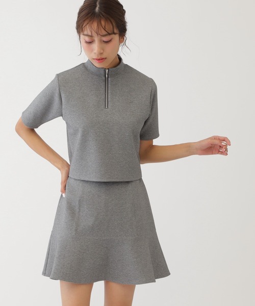 【セール】◇ショート丈ダイバーセットアップ（ワンピース）｜JILL by JILL STUART（ジルバイジルスチュアート）