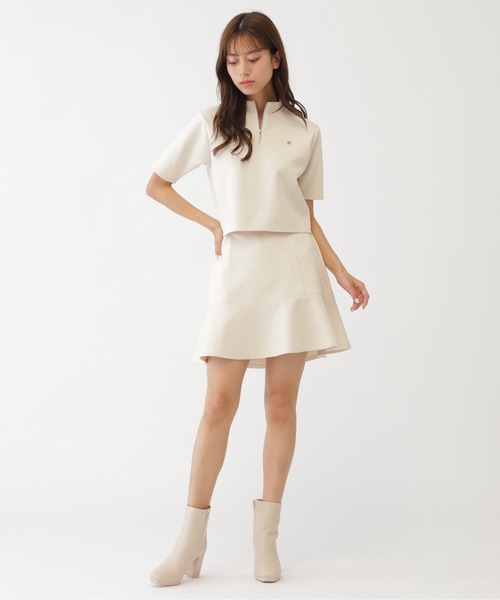 【セール】◇ショート丈ダイバーセットアップ（ワンピース）｜JILL by JILL STUART（ジルバイジルスチュアート）