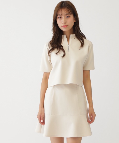 【セール】◇ショート丈ダイバーセットアップ（ワンピース）｜JILL by JILL STUART（ジルバイジルスチュアート）