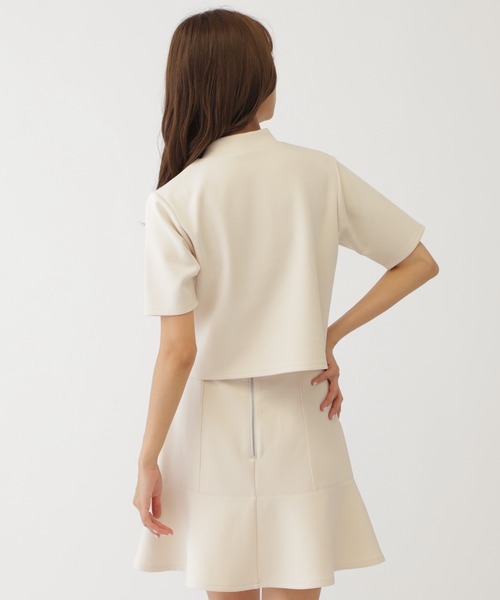 【セール】◇ショート丈ダイバーセットアップ（ワンピース）｜JILL by JILL STUART（ジルバイジルスチュアート）