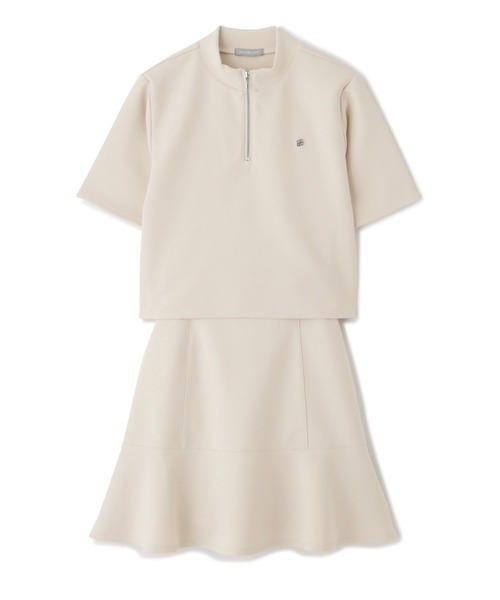 【セール】◇ショート丈ダイバーセットアップ（ワンピース）｜JILL by JILL STUART（ジルバイジルスチュアート）