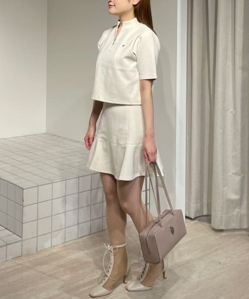 【セール】◇ショート丈ダイバーセットアップ（ワンピース）｜JILL by JILL STUART（ジルバイジルスチュアート）