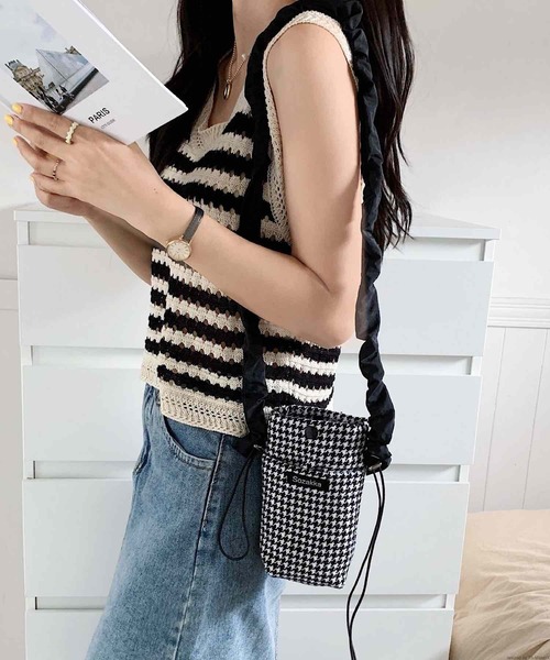 小物 gb pato TONE SELECT GOODS（トーンセレクトグッズ）の「Liaa/千鳥柄 アニマル