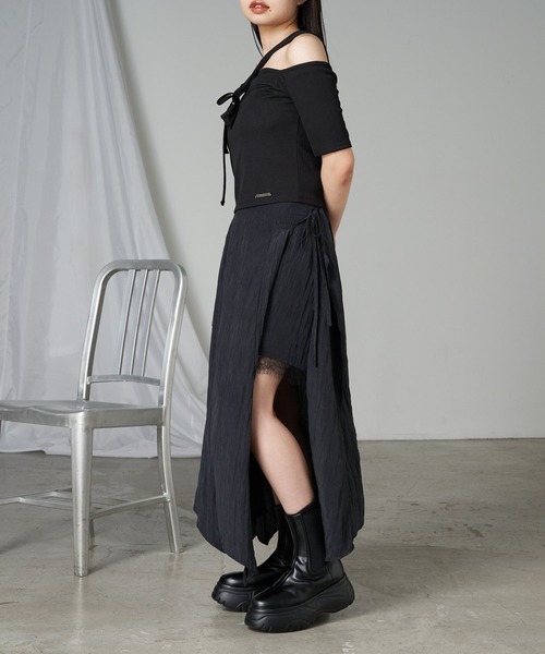 RAY CASSIN（レイカズン）の「サイドゴアブーツ（ブーツ・レディース・グレー/ブラック・M/XL/L）」の9枚目の写真