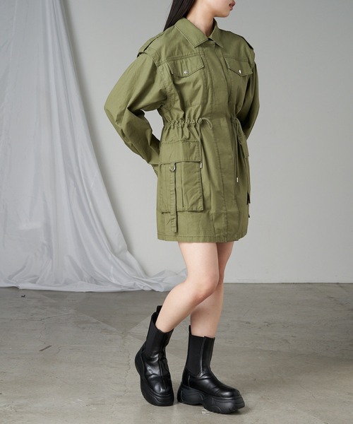 RAY CASSIN（レイカズン）の「サイドゴアブーツ（ブーツ・レディース・グレー/ブラック・M/XL/L）」の14枚目の写真