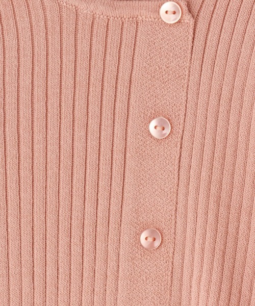 LOWRYS FARM（ローリーズファーム）の「アシメリブ５Ｓ 139013（ニット/セーター・レディース・アイボリー/ブラック/ピンク・FREE）」の5枚目の写真