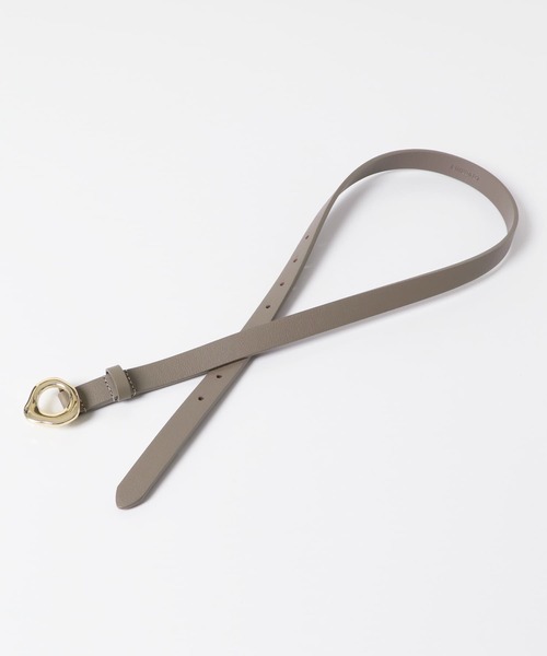 URBAN RESEARCH ROSSO WOMEN（アーバンリサーチ　ロッソ）の「LE VERNIS　Eyelet belt（ベルト・レディース・チャコールグレー/ブラック・-）」の5枚目の写真