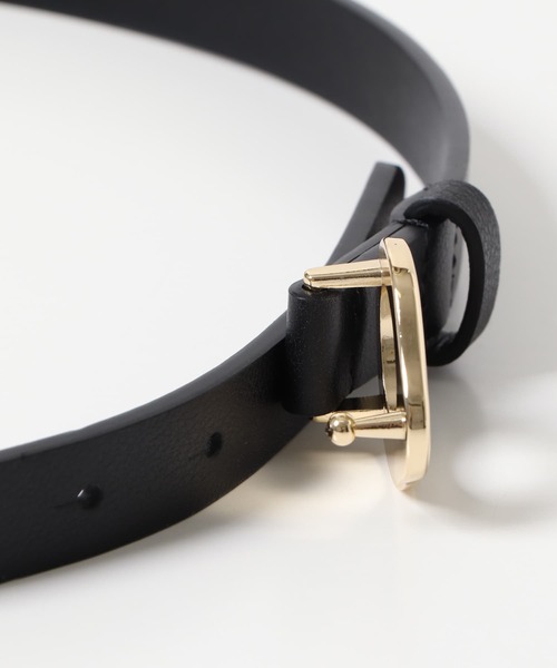 URBAN RESEARCH ROSSO WOMEN（アーバンリサーチ　ロッソ）の「LE VERNIS　Eyelet belt（ベルト・レディース・チャコールグレー/ブラック・-）」の8枚目の写真