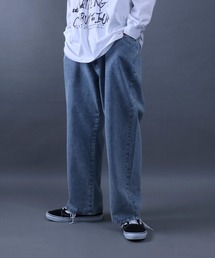 ANPAS | Wide Tapered Denim Pants/ワイドテーパード デニムパンツ ワイド(デニムパンツ)