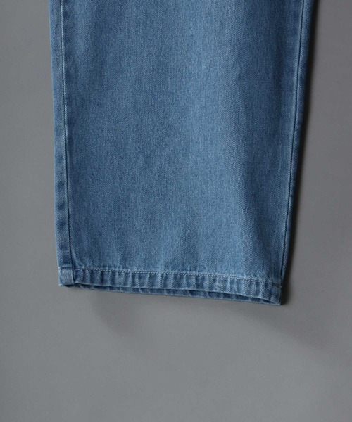ANPAS（アンパス）の「Wide Tapered Denim Pants/ワイドテーパード デニムパンツ ワイド（デニムパンツ・メンズ・インディゴブルー/ケミカルウォッシュ/ブラック/グレー/ワンウォッシュ・M/L/LL）」の13枚目の写真