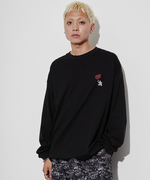 BEN DAVIS（ベンデイビス）の「∴WEGO/別注ベンデイビスプランプロゴT（Tシャツ/カットソー・メンズ・ホワイト/スミクロ/ライトグレー/ブラック・LARGE/MEDIUM/SMALL）」の3枚目の写真