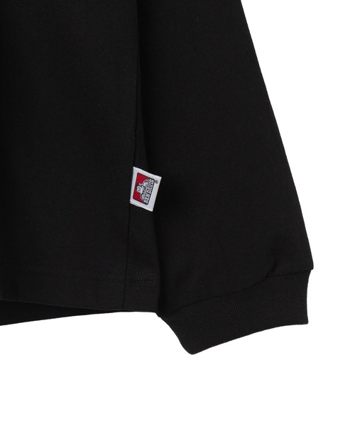 BEN DAVIS（ベンデイビス）の「∴WEGO/別注ベンデイビスプランプロゴT（Tシャツ/カットソー・メンズ・ホワイト/スミクロ/ライトグレー/ブラック・LARGE/MEDIUM/SMALL）」の6枚目の写真