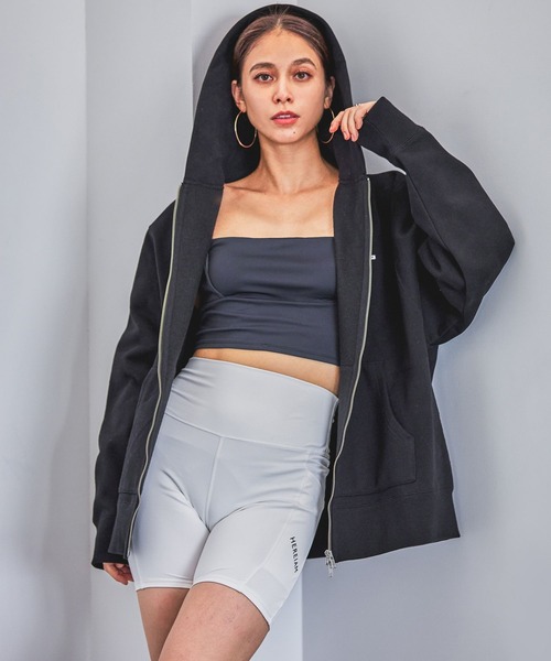 パーカー 「HEREIAM」SPRING READYフーディー レディース メンズ HEREIAM（ヘレイアム）の「【HEREIAM】SPRING READYフーディー
