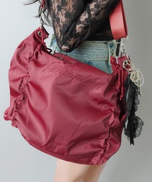 SPINNS | シャーリングナイロンショルダーバッグ バレエコア(ショルダーバッグ)