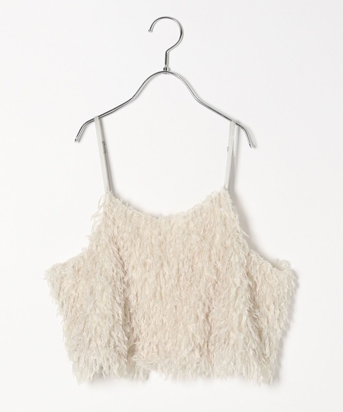 GLOBAL WORK(グローバルワーク)の「フェザーニットビスチェ/137681(ニット/セーター・キッズ・グレー/アイボリー・LARGE/MEDIUM/SMALL)」の8枚目の写真