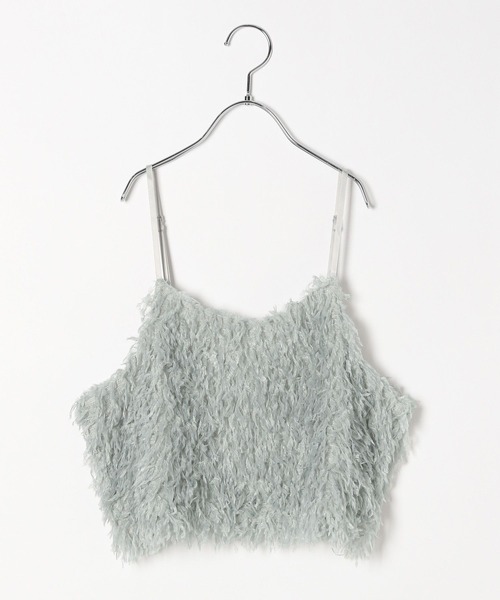 GLOBAL WORK(グローバルワーク)の「フェザーニットビスチェ/137681(ニット/セーター・キッズ・グレー/アイボリー・LARGE/MEDIUM/SMALL)」の9枚目の写真