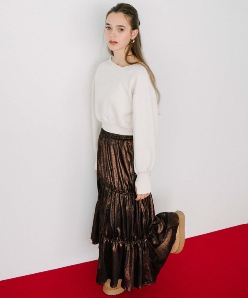 archives（アルシーヴ）の「ムートンブーツ（ブーツ・レディース・ベージュ/ブラック・MEDIUM/LARGE）」の9枚目の写真