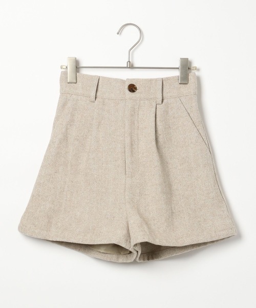 Heather（ヘザー）の「ハイウエストヘリンボーンショートパンツ　201652（その他パンツ・レディース・ブラウン/ベージュ/ブラック・S/M）」の11枚目の写真