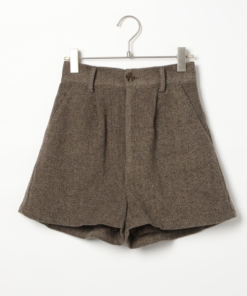 Heather Knit Shorts ニットショートパンツ ブラウン item_252257_main_12_1731659837.jpg