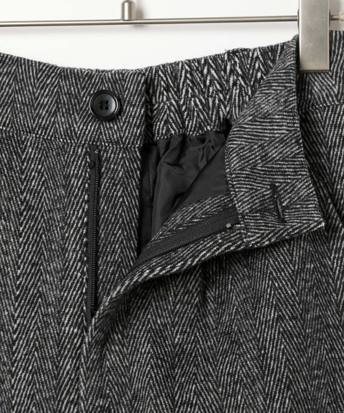 Heather（ヘザー）の「ハイウエストヘリンボーンショートパンツ　201652（その他パンツ・レディース・ブラウン/ベージュ/ブラック・S/M）」の6枚目の写真