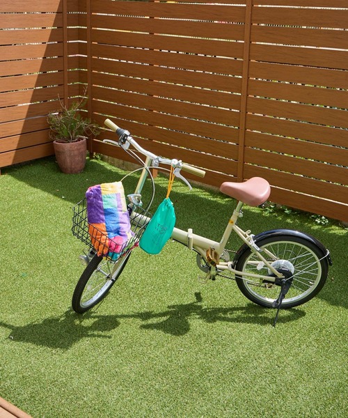 BAYFLOW（ベイフロー）の「[持ち運びに最適]BFTOGOブランケット100×160（ブランケット・レディース・イエロー/ネイビー/ブラック・0）」の5枚目の写真