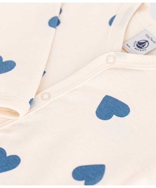 PETIT BATEAU(プチバトー)の「足なしロンパース(ロンパース・キッズ・ホワイト系その他/ピンク系その他/ホワイト×ブルー・6MONTH/3MONTH/12MONTH)」の16枚目の写真
