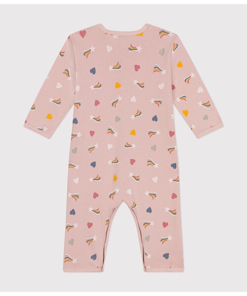 PETIT BATEAU(プチバトー)の「足なしロンパース(ロンパース・キッズ・ホワイト系その他/ピンク系その他/ホワイト×ブルー・6MONTH/3MONTH/12MONTH)」の6枚目の写真