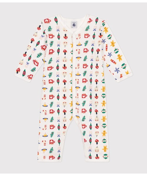 PETIT BATEAU(プチバトー)の「足なしロンパース(ロンパース・キッズ・ホワイト系その他/ピンク系その他/ホワイト×ブルー・6MONTH/3MONTH/12MONTH)」の10枚目の写真