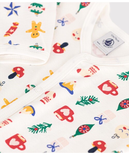 PETIT BATEAU(プチバトー)の「足なしロンパース(ロンパース・キッズ・ホワイト系その他/ピンク系その他/ホワイト×ブルー・6MONTH/3MONTH/12MONTH)」の12枚目の写真
