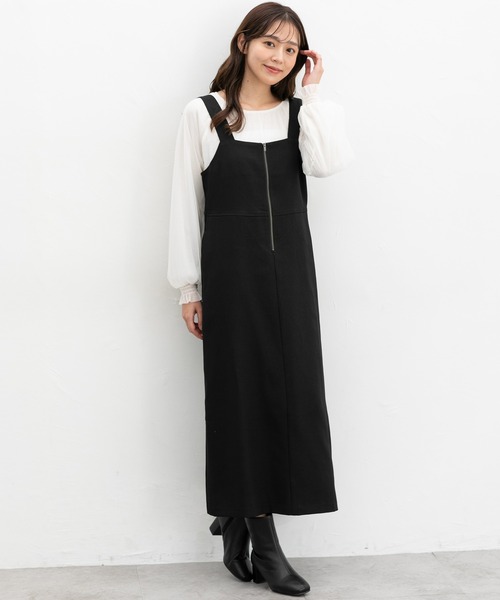 ジャスグリッティー リングファスナージャンスカ 黒 【公式通販】