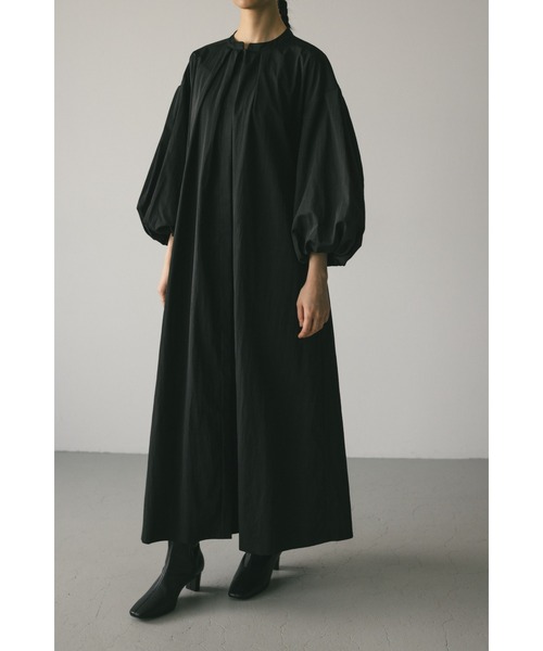 バルーンスリーブシャツワンピース（シャツワンピース）｜STYLEMIXER  