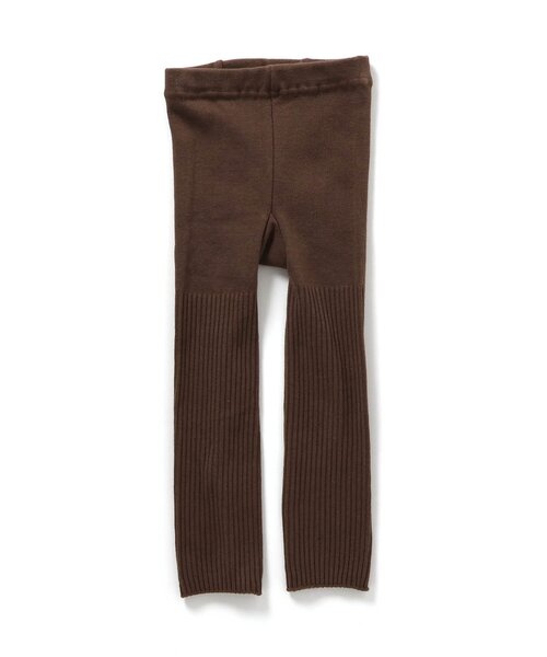 BREEZE（ブリーズ）の「リブレギンス（レギンス/スパッツ・キッズ・チャコール/ラベンダー/ブラウン/アイボリー・80/100/120/140）」の4枚目の写真