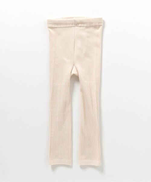 BREEZE（ブリーズ）の「リブレギンス（レギンス/スパッツ・キッズ・チャコール/ラベンダー/ブラウン/アイボリー・80/100/120/140）」の2枚目の写真